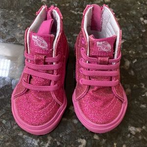 Vans “Over the Wall” Pink Hightop sneakers